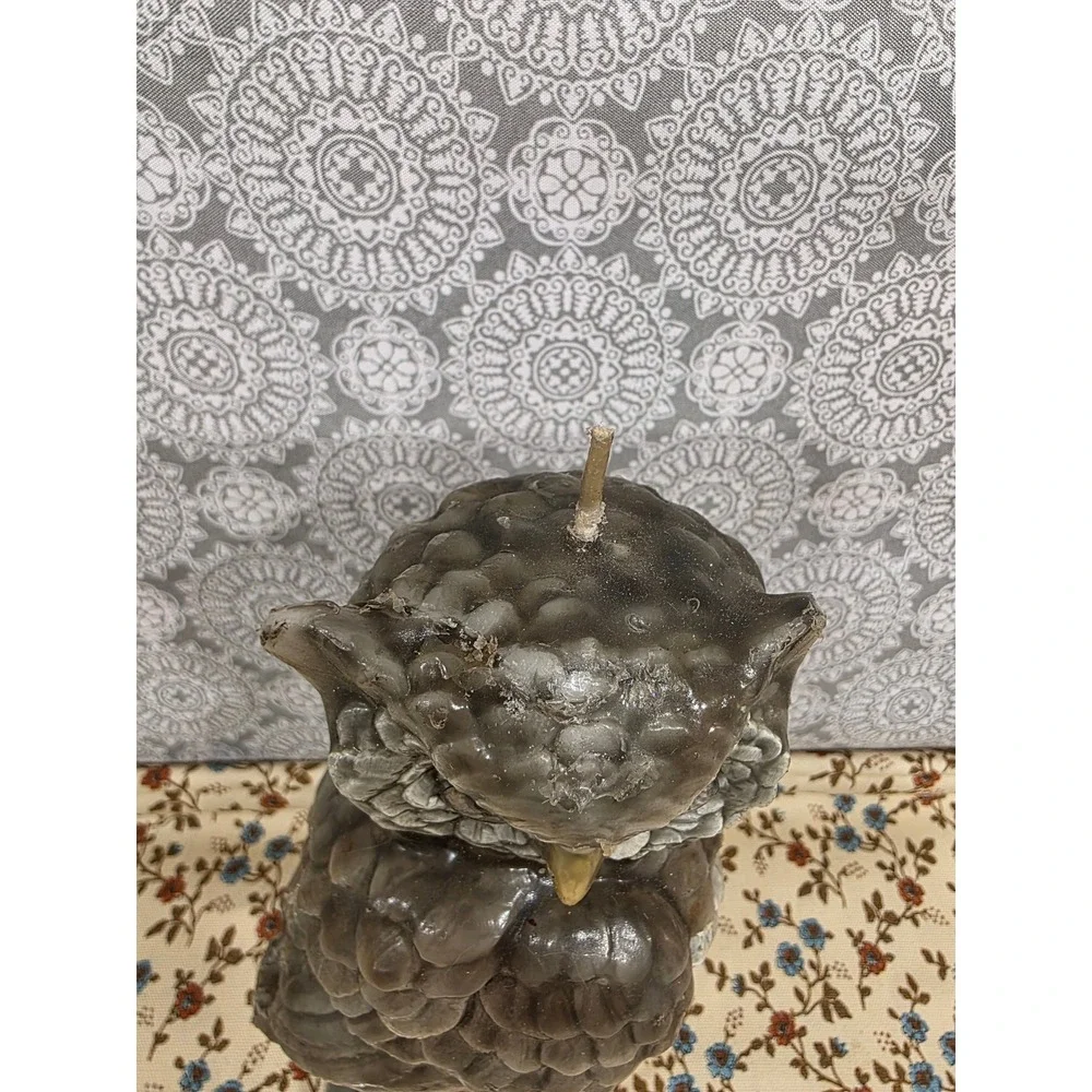 Village Candles Owl Candle Handcrafted‎ Christians Gatlinburg Tennessee Decor